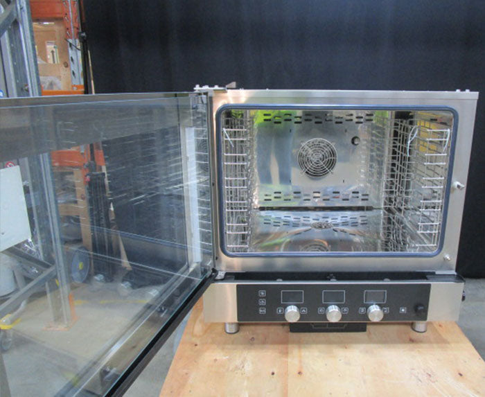 Turbofan Combi Turbofan EC40D5 - Full Size 5 Tray Digital / Electric Combi Oven AUEC40D5 - Warehouse Clearance