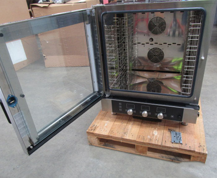 Turbofan Combi Turbofan EC40D7 - Full Size 7 Tray Digital / Electric Combi Oven AUEC40D7 - Warehouse Clearance