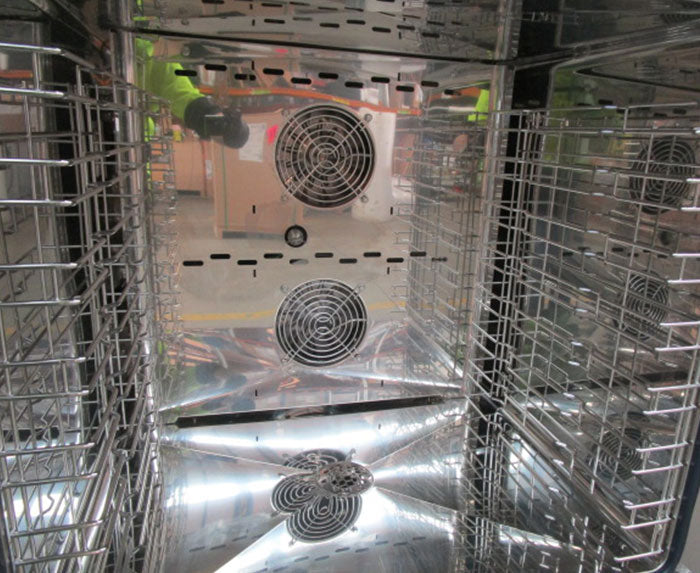 Turbofan Combi Turbofan EC40D7 - Full Size 7 Tray Digital / Electric Combi Oven AUEC40D7 - Warehouse Clearance