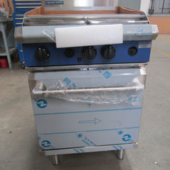 Blue Seal Evolution Series G504B - 600mm Gas Range Static Oven AUG504B-N - Warehouse Clearance