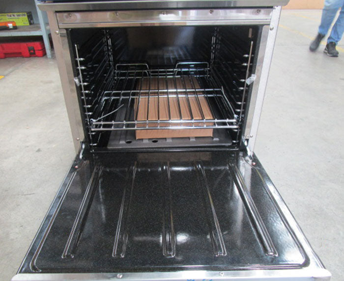 Blue Seal Evolution Series G504B - 600mm Gas Range Static Oven AUG504B-N - Warehouse Clearance