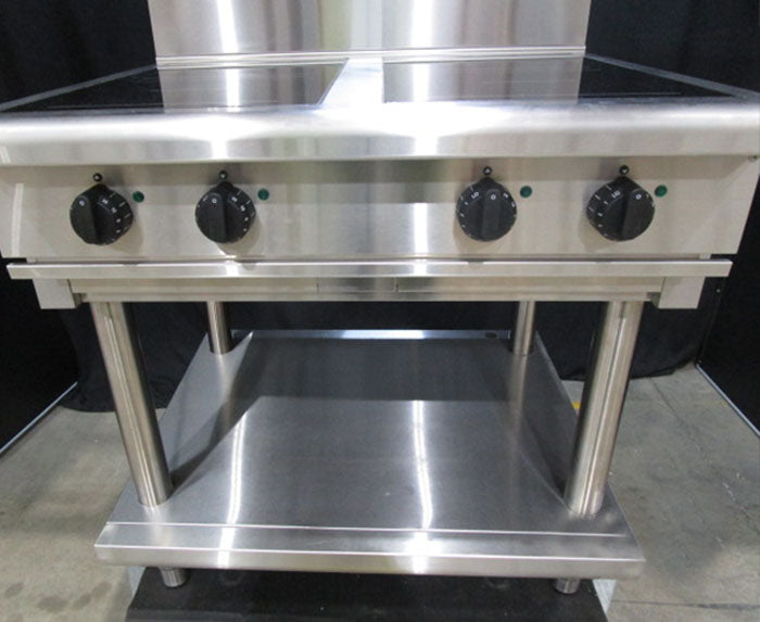 Waldorf 800 Series IN8400R5F-LS - 900mm Electric Induction Cooktop - Leg Stand AUIN8400R5F-L - Warehouse Clearance
