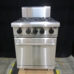 Waldorf 800 Series RN8410G - 600mm Gas Range Static Oven AURN8410GF-L - Warehouse Clearance