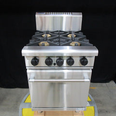 Waldorf 800 Series RN8410G - 600mm Gas Range Static Oven AURN8410GF-L - Warehouse Clearance