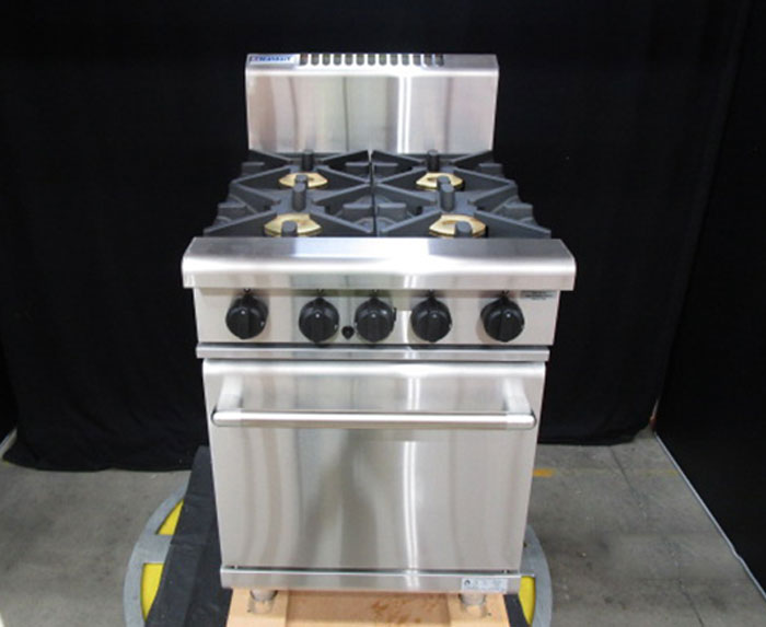 Waldorf 800 Series RN8410G - 600mm Gas Range Static Oven AURN8410GF-L - Warehouse Clearance