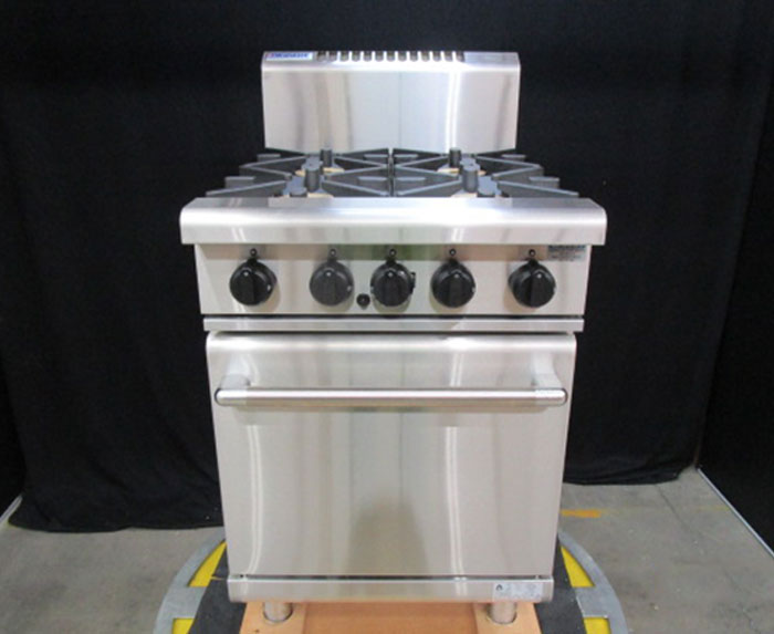 Waldorf 800 Series RN8410G - 600mm Gas Range Static Oven AURN8410GF-L - Warehouse Clearance