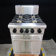 Waldorf 800 Series RN8410G - 600mm Gas Range Static Oven AURN8410GF-L - Warehouse Clearance