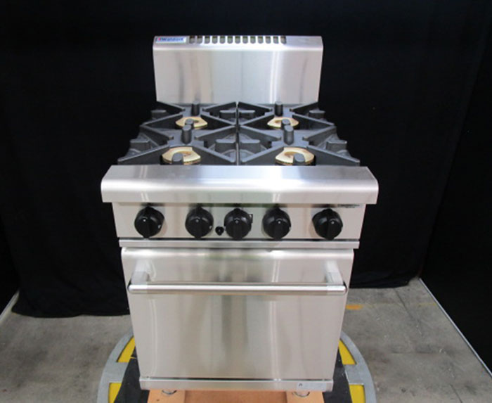 Waldorf 800 Series RN8410G - 600mm Gas Range Static Oven AURN8410GF-L - Warehouse Clearance
