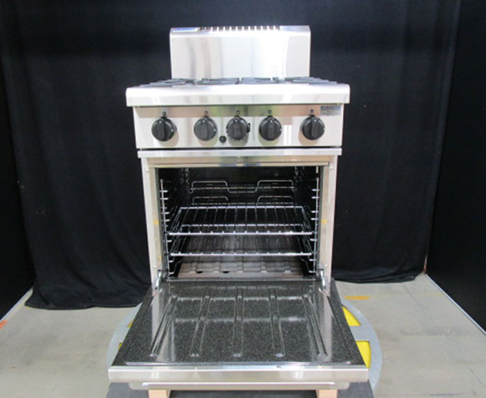 Waldorf 800 Series RN8410G - 600mm Gas Range Static Oven AURN8410GF-L - Warehouse Clearance