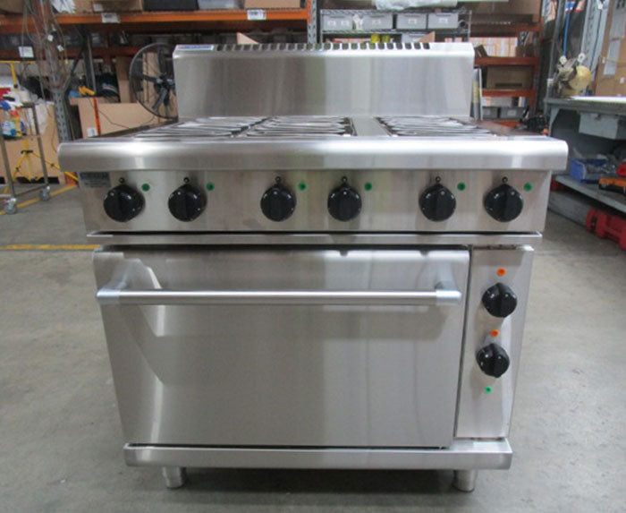 Waldorf 800 Series RN8610E - 900mm Electric Range Static Oven AURN8610E - Warehouse Clearance