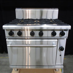 Waldorf 800 SERIES 900MM GAS RANGE STATIC OVEN AURN8610GF-L - Warehouse Clearance