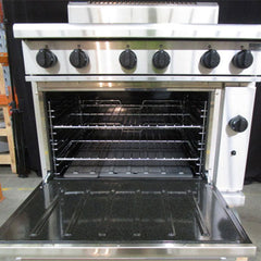 Waldorf 800 SERIES 900MM GAS RANGE STATIC OVEN AURN8610GF-L - Warehouse Clearance