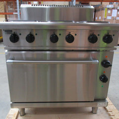 Waldorf 800 Series RN8610SE- 900mm Electric Sealed Hobs Range Static Oven AURN8610SE - Warehouse Clearance