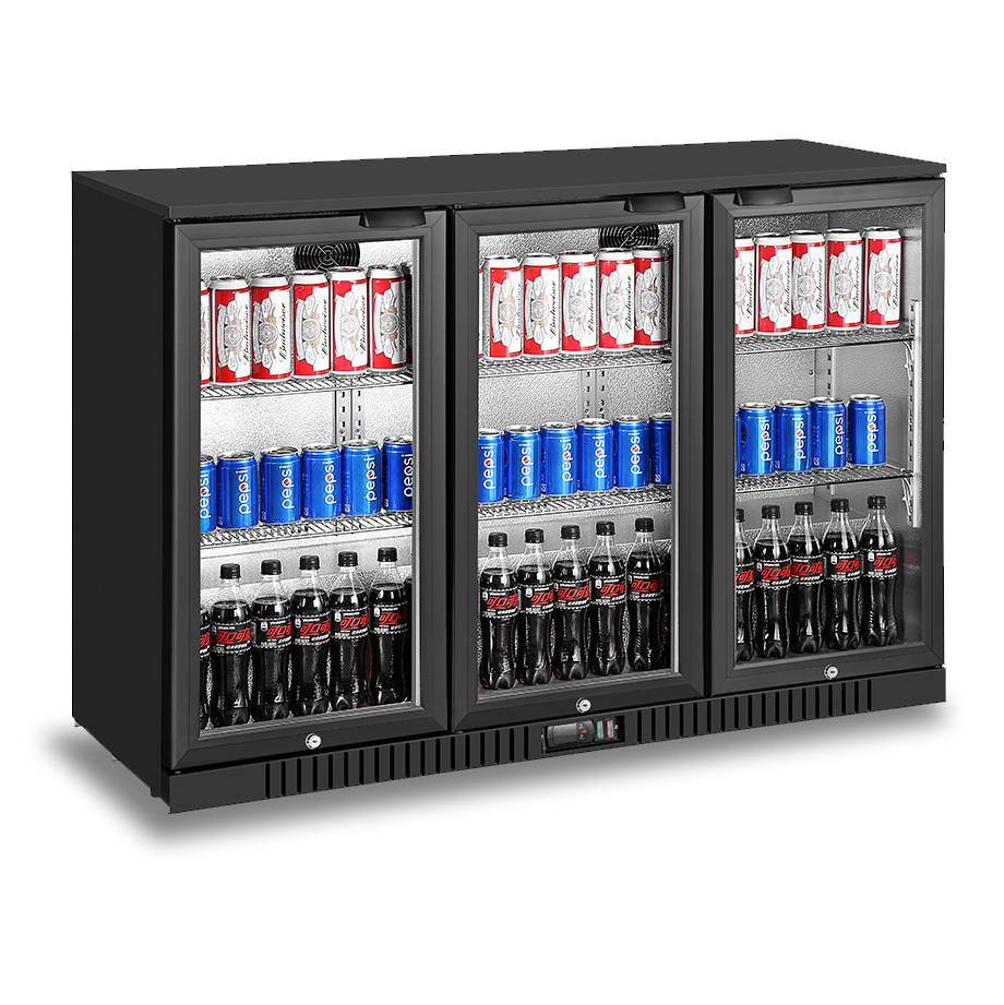 Atosa 3 Swing Door Back Bar cooler BB-330HEC