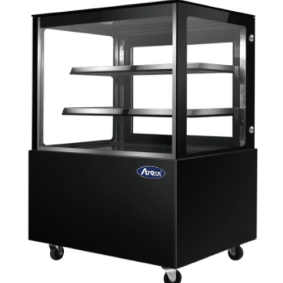 Atosa Square Cake Showcase - 1200mm