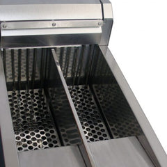 Austheat Freestanding Electric Fryer, two tanks