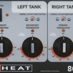 Austheat Freestanding Electric Fryer, two tanks