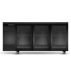 Skope BackBar 3 Glass Sliding Door Fridge BB.3.GSL