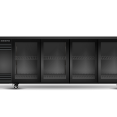 Skope BackBar 4 Glass Sliding Door Fridge BB.4.GSL