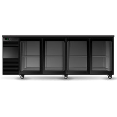 Skope BackBar 4 Glass Sliding Door Fridge BB.4.GSL