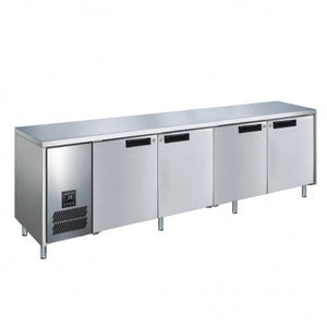 Glacian 4 Door Slimline Fridge 660 Deep Stainless Steel Doors 590L BCS62350