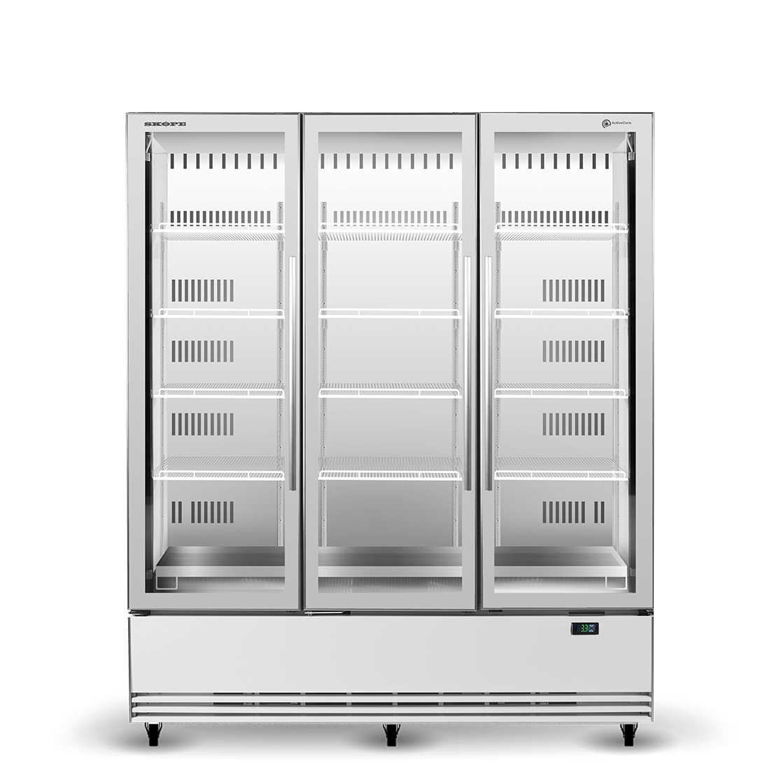 Skope BME1500N-A 3 Glass Door Display or Storage Fridge