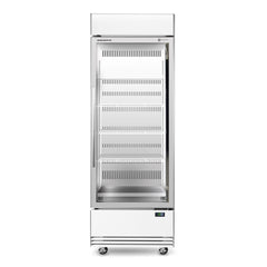 Skope BME600N-AC 1 Glass Door Display or Storage Fridge, Lit Sign