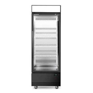 Skope BME600N-AC 1 Glass Door Display or Storage Fridge, Lit Sign