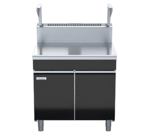 Waldorf Bold BTB8900S-CD - 900mm Bench Top With Salamander Support - Cabinet Base