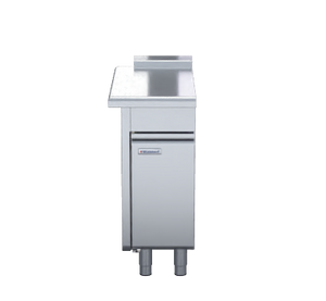 Waldorf 800 Series BTL8400-CD - 400mm Bench Top Low Back Version - Cabinet Base With Fixed Front Panel BTL8400-CD-LH