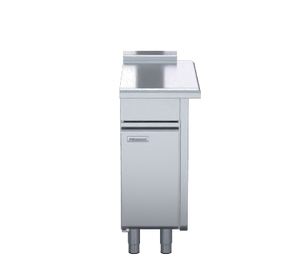 Waldorf 800 Series BTL8400-CD - 400mm Bench Top Low Back Version - Cabinet Base With Fixed Front Panel BTL8400-CD-RH