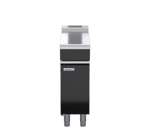 Waldorf Bold BTLB8300-CD - 300mm Bench Top Low Back Version - Cabinet Base With Fixed Front Panel