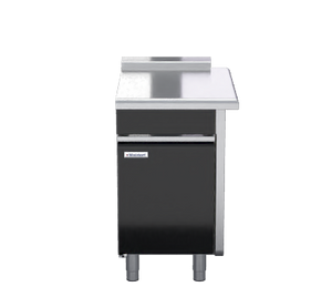 Waldorf Bold BTLB8550-CD-RH - 550mm Bench Top Low Back Version - Cabinet Base With Fixed Front Panel