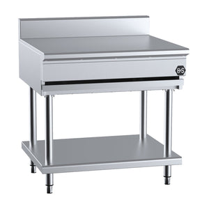 B+S Black 304 Grade Stainless Steel Infill Bench 900mm