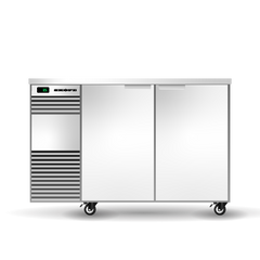 Skope BackBar 2 Solid Swing Door Fridge