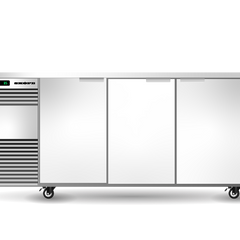 Skope BackBar 3 Solid Swing Door Fridge