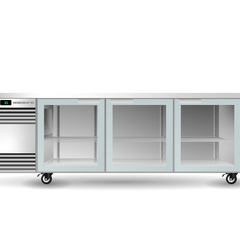 Skope BackBar 3 Glass Swing Door CounterLine Fridge - CL.3.GSW