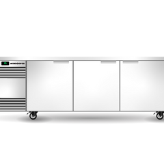 Skope BackBar 3 Solid Swing Door CounterLine Fridge