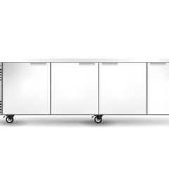 Skope BackBar 4 Solid Swing Door CounterLine Fridge