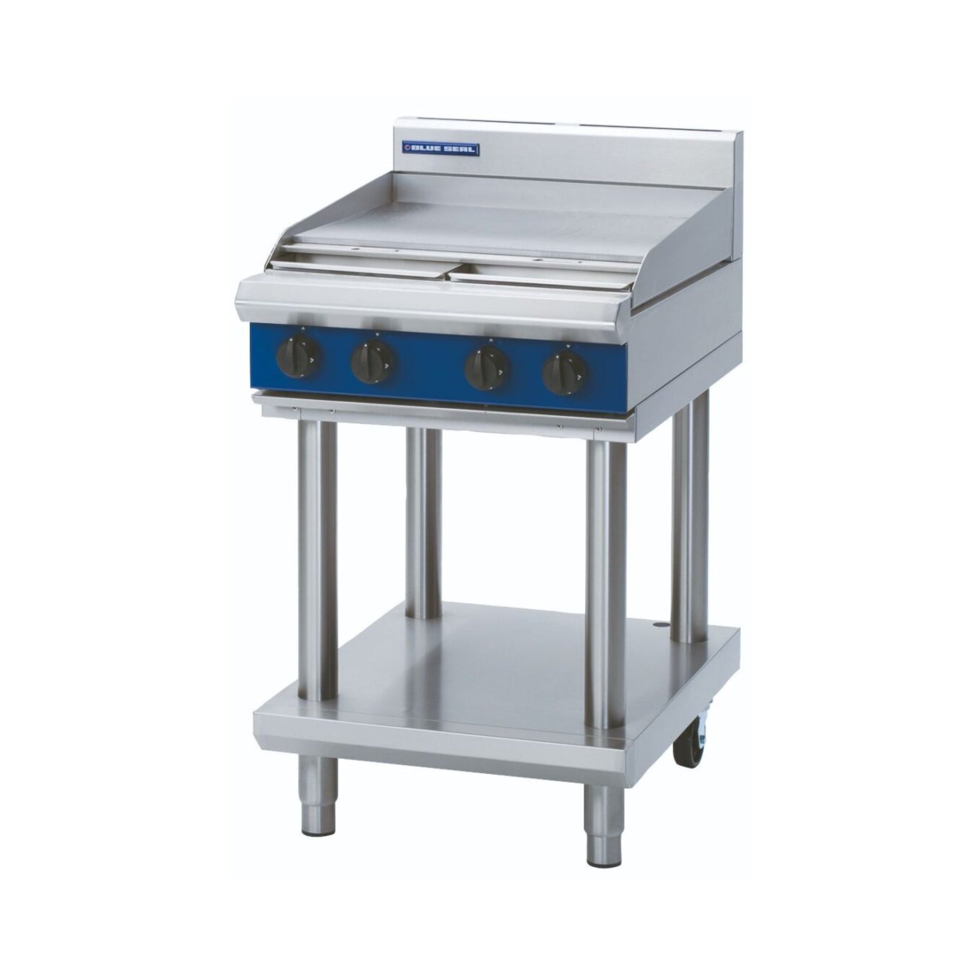 Blue Seal Evolution Series G514B-LS - 600mm Gas Cooktop - Leg Stand