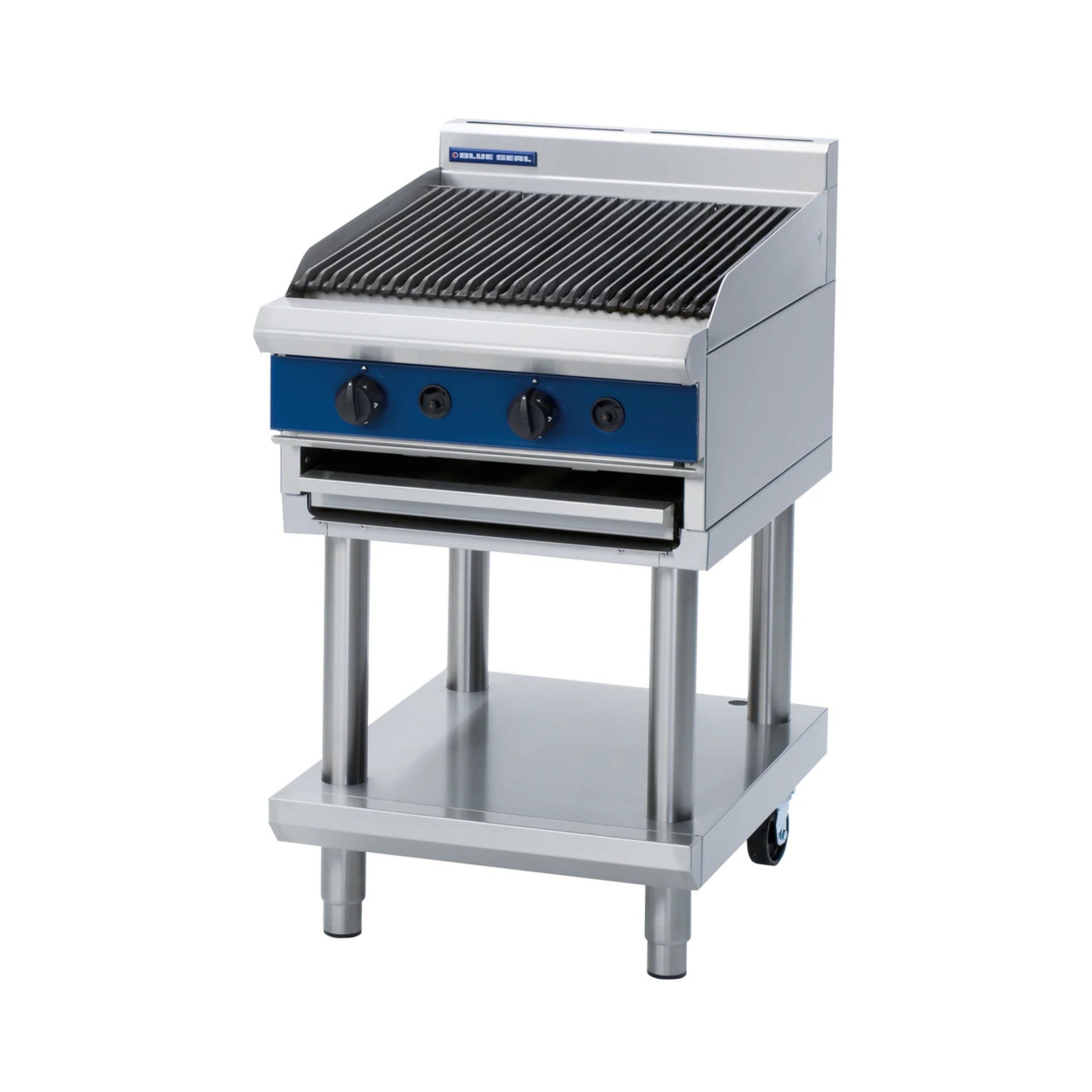 Blue Seal Evolution Series G594-LS - 600mm Gas Chargrill – Leg Stand