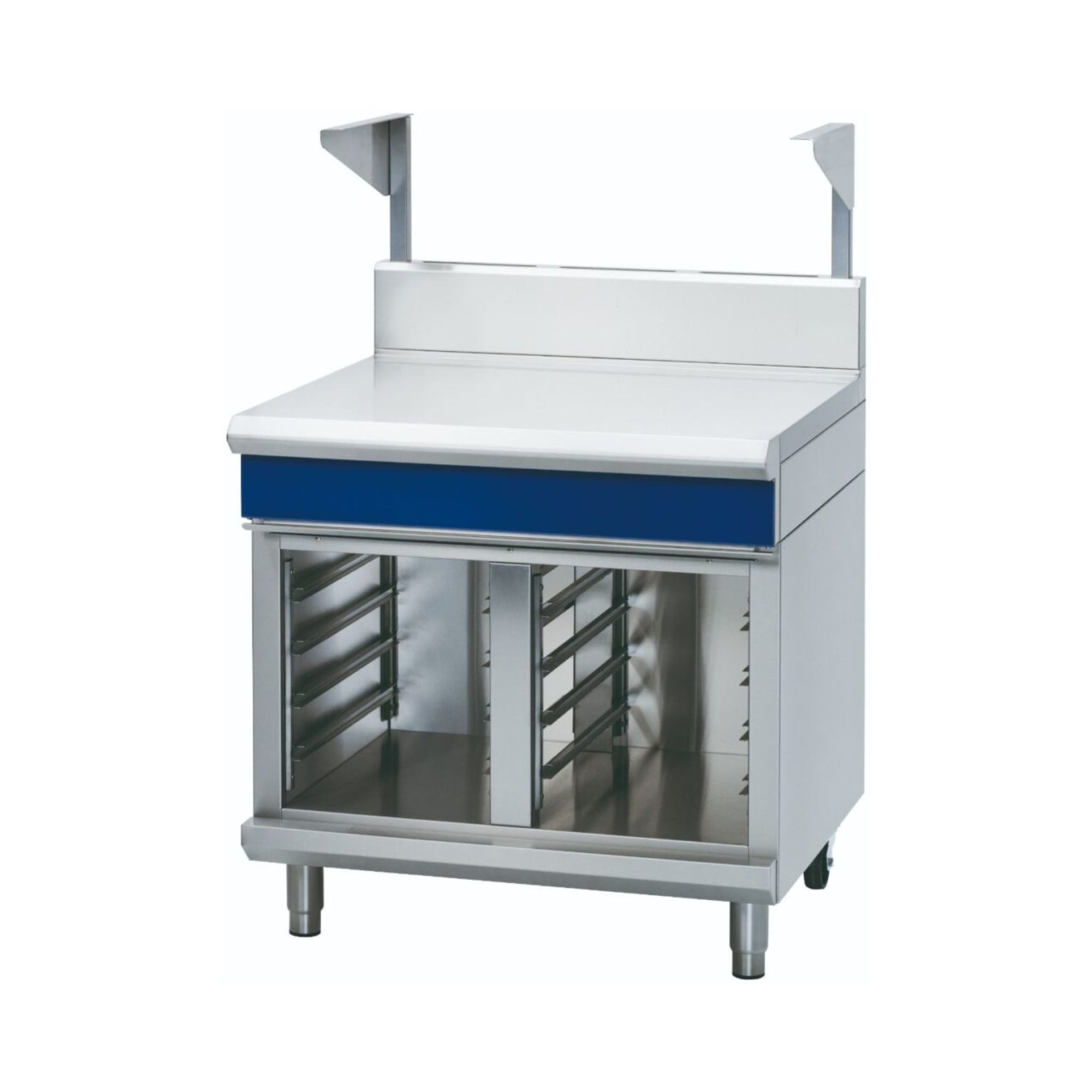 Blue Seal Evolution Series B90S-CB - 900mm Bench Top With Salamander Support – Cabinet Base - Main Image