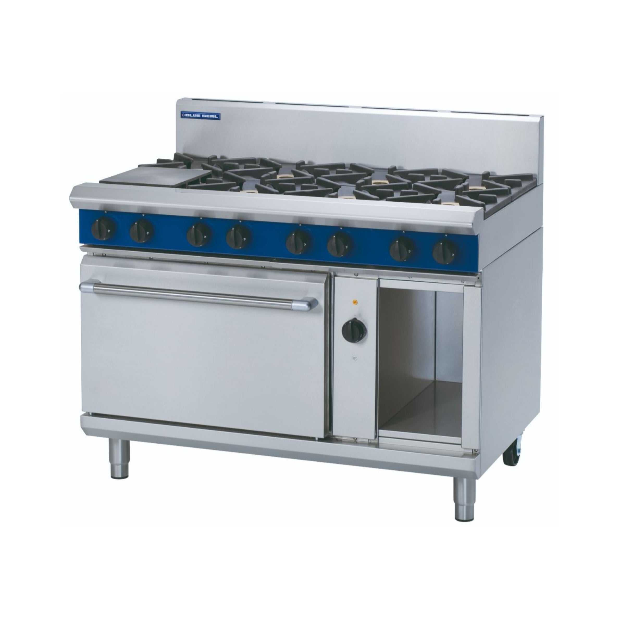 Blue Seal Evolution Series GE58D - 1200mm Gas Range Electric Convection Oven