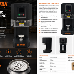 Boston Commercial Automatic Can Sealing Machine CS500