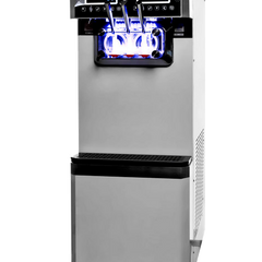 BRULLEN Twin Flavour Soft Serve Acai Frozen Yoghurt Machine 20L Hopper BEAST