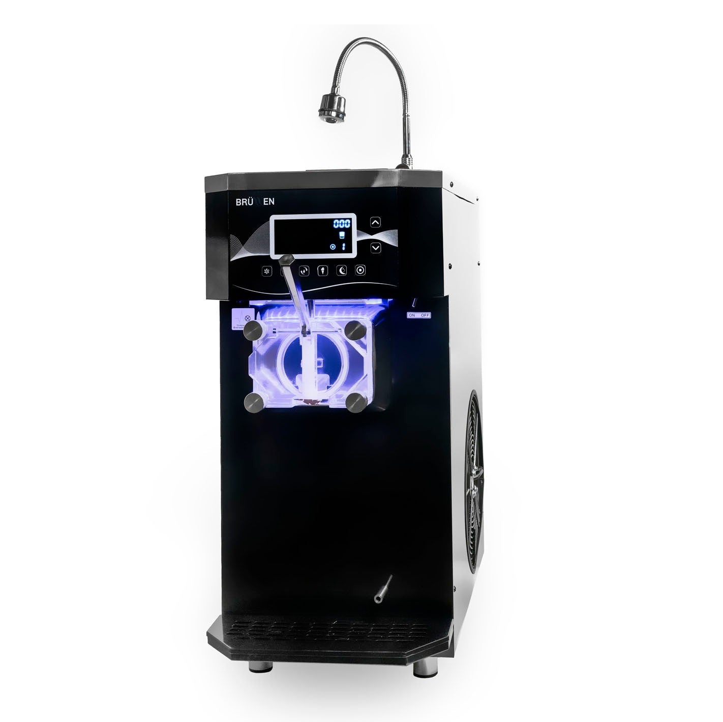 BRULLEN Single Flavour Soft Serve Acai Frozen Yoghurt Machine 12L Hopper I91 PRO