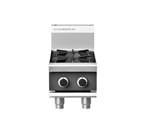 Cobra C3D-B 305mm Two Burner Gas Cooktop - Bench Model