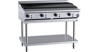 B+S Black Char Broiler 1200mm LPG
