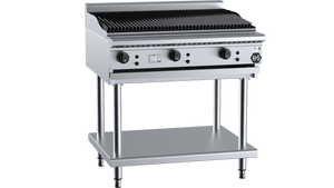 B+S Black Char Broiler 900mm LPG