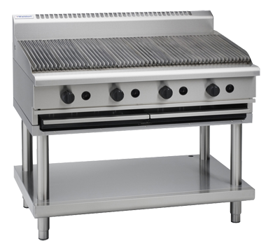 Waldorf 800 Series CH8120G-LS - 1200mm Gas Chargrill – Leg Stand